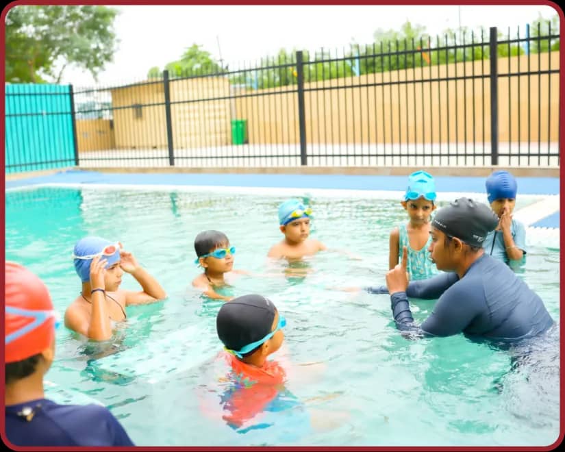 Learning to swim is a life skill
