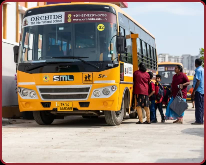Perumbakkam's safe campus and transport