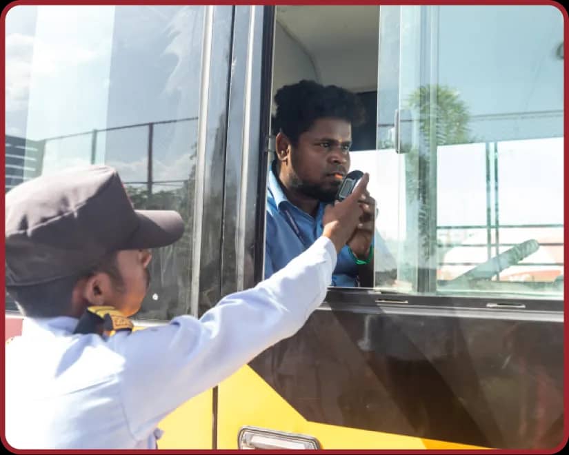 A secure campus and transport for Thoraipakkam