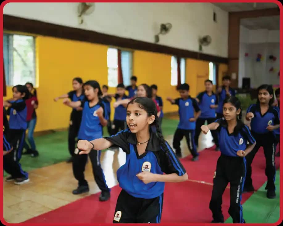 Taekwondo at Orchids Airport Road, Hubli