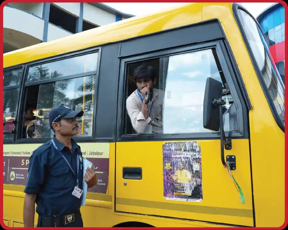 A secure and reliable travel facility for students