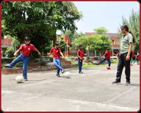 A foundation for athletic excellence Sports Infrastructure at Orchids, The International School, Bhedaghat Road Residential