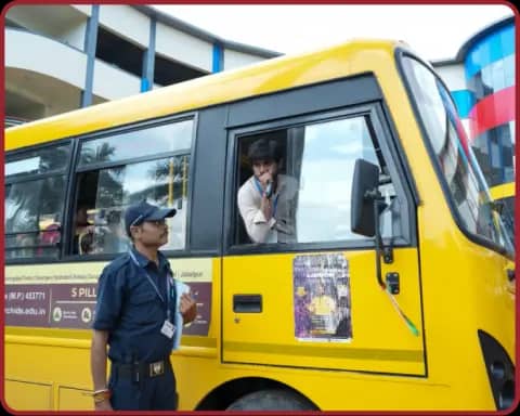 A secure campus and transport for Hoshangabad Road
