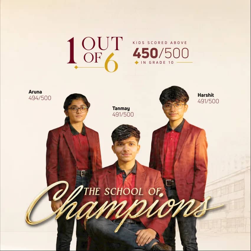ORCHIDS Champions scoring above 490 out of 500 ORCHIDS Champions scoring above 490 out of 500