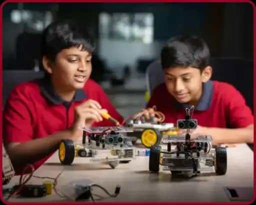 Robotics Lab Robotics Lab at Orchids The International School, Hesaraghatta Road