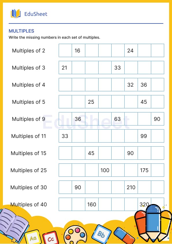 Multiples Multiples