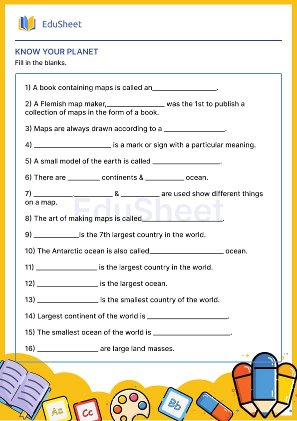 KNOW YOUR PLANET KNOW YOUR PLANET