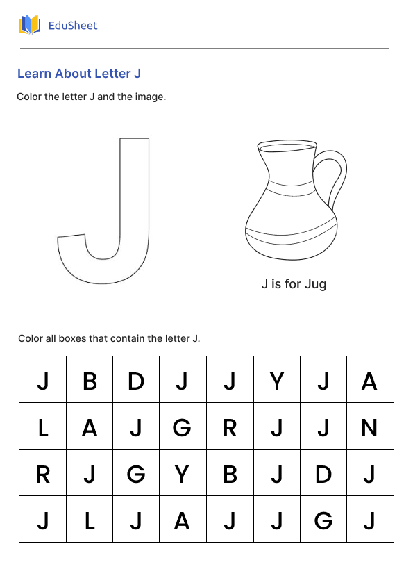 Learn About Letter J Learn About Letter J