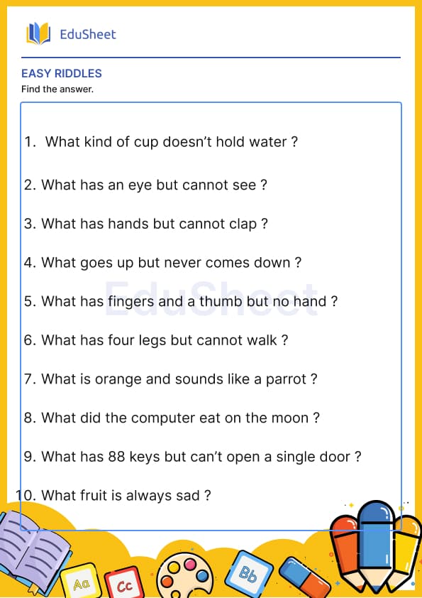 Easy Riddle Easy Riddle