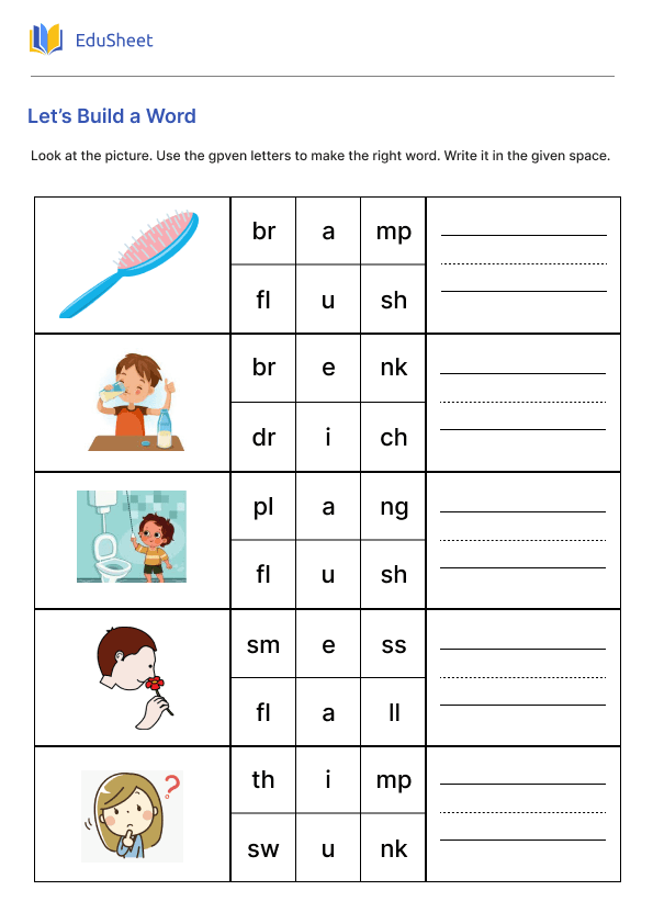 Let’s Build a Word 3 Let’s Build a Word 3