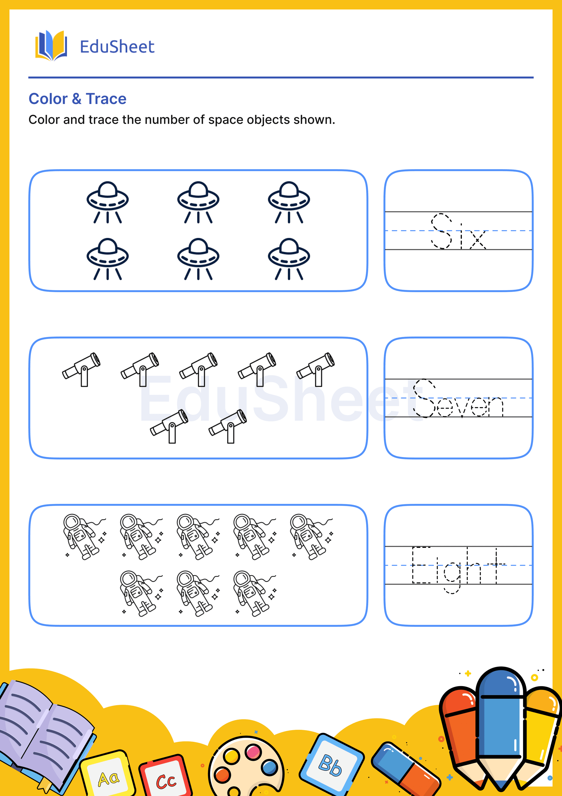 Color Space Objects and Trace Words 20 Color Space Objects and Trace Words 20