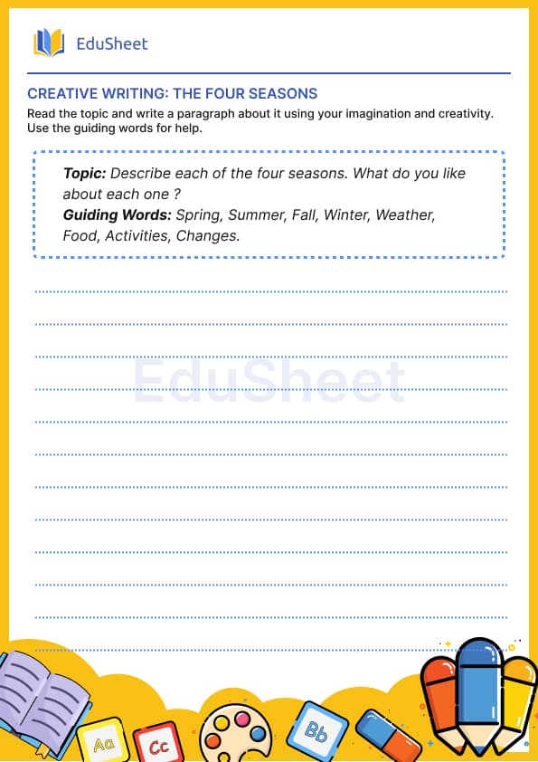 Creative writing: The Four seasons Creative writing: The Four seasons
