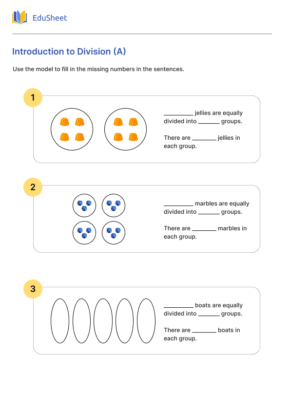 Introduction to Division (A) Introduction to Division (A)