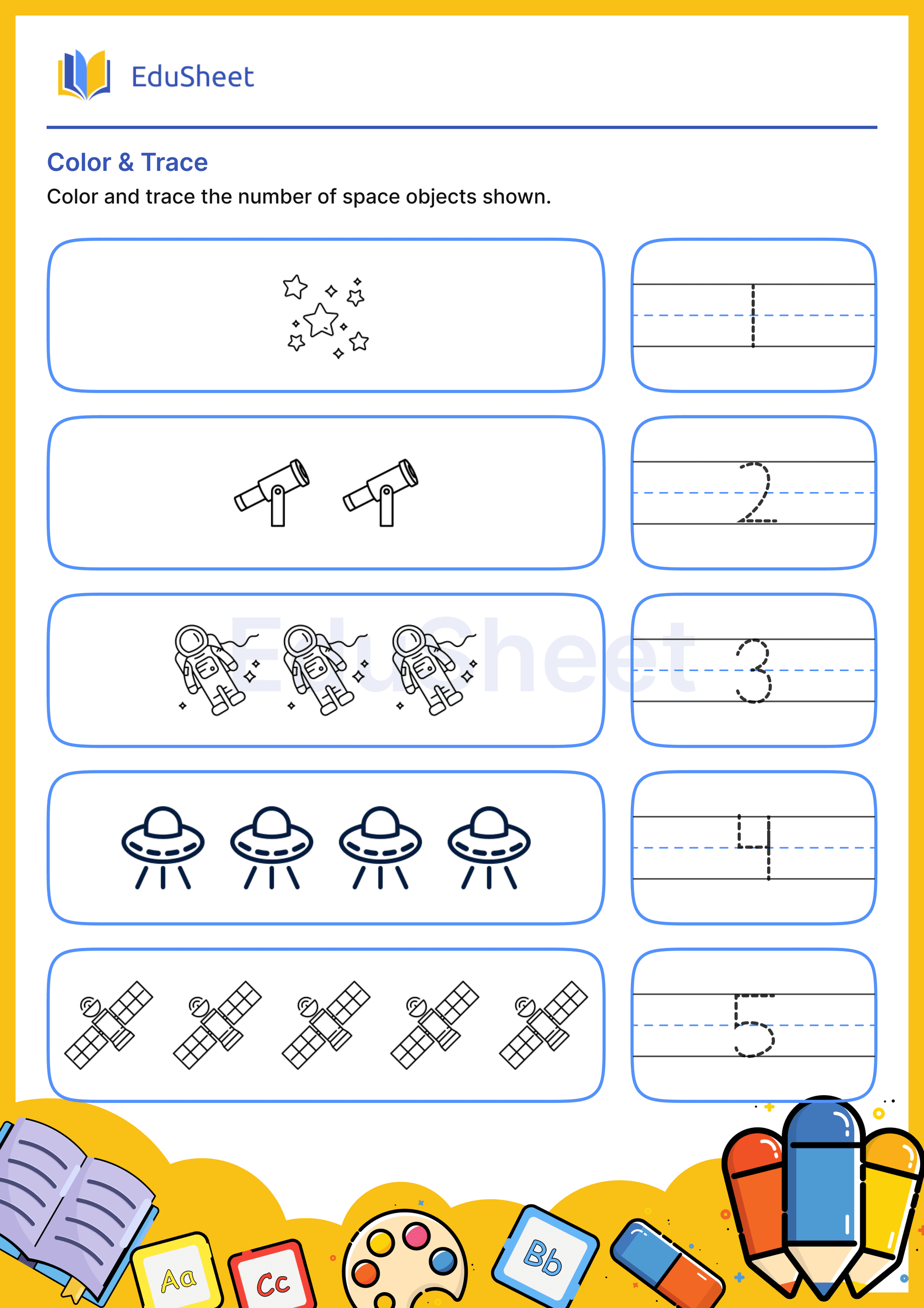 Color Space Objects and Trace Numbers 12 Color Space Objects and Trace Numbers 12
