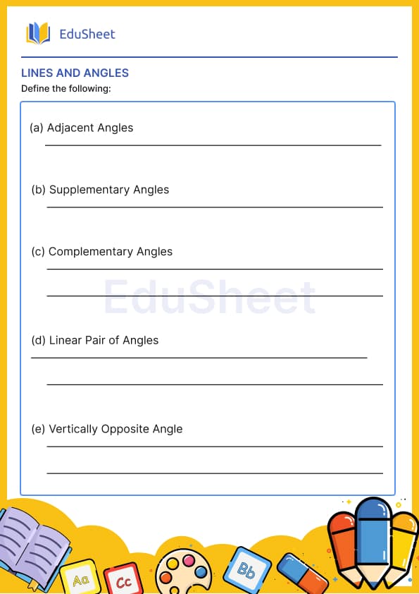 Lines and Angles Lines and Angles