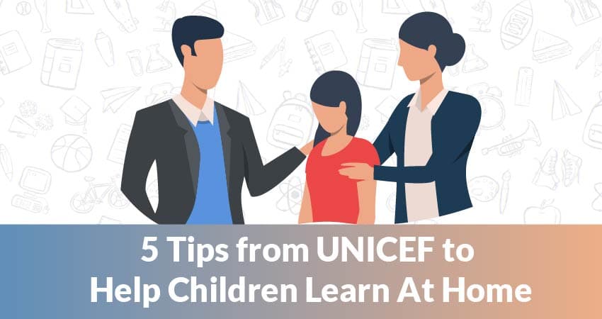 5 Tips from UNICEF for helping kids with online learning UNICEF To Aid Online Learning
